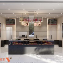 Thiết Kế Tiệm Vàng Gia Lâm Hà Nội 70m² Hiệu Quả 